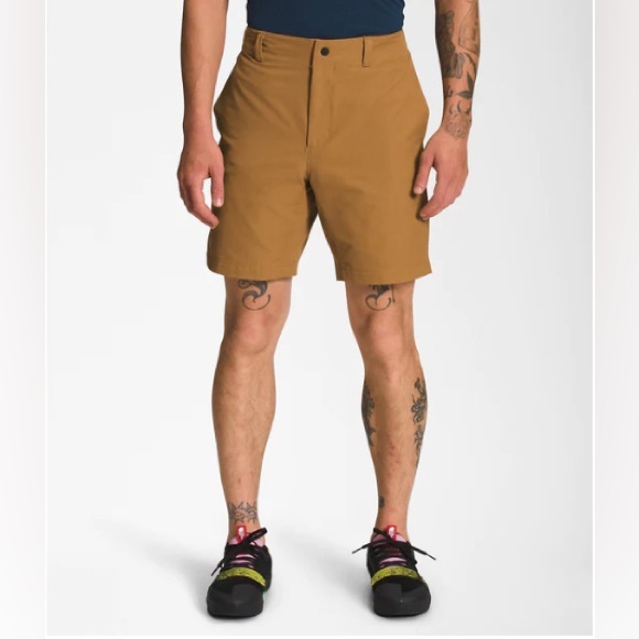The North Face Men’s SZ 30 Utility Brown Project Short Standard Fit brown 7” - Picture 1 of 2